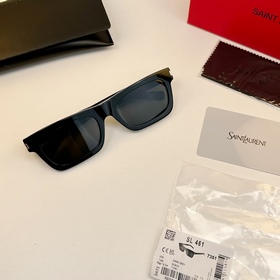 SAINT LAURENT · YSL： черные солнцезащи