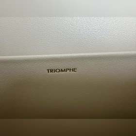 Сумка TRIOMPHE из глянцевой телячьей 