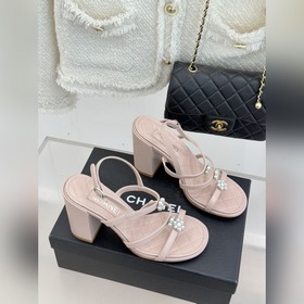 CHANEL — классические сандалии на толс