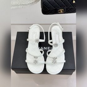 CHANEL — классические сандалии на толс