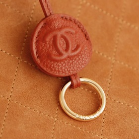 Оригинальная сумка Chanel из замшиз ко