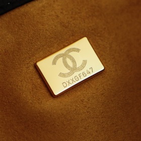 Оригинальная сумка Chanel из замшиз ко