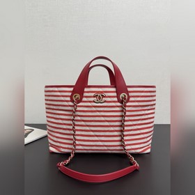 Пляжная сумка CHANEL 26C из телячьей