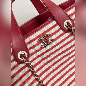 Пляжная сумка CHANEL 26C из телячьей