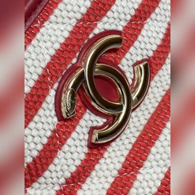 Пляжная сумка CHANEL 26C из телячьей 