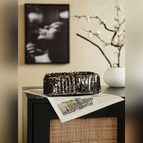 Chanel 26c «Камелия» с пайетками, разм