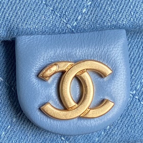 Джинсовая сумка Chanel 25C из ранневес