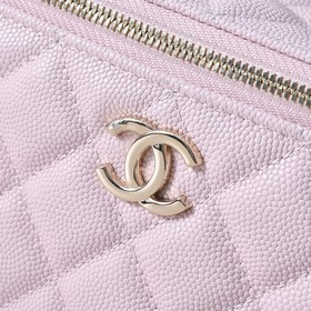 Косметичка 26C с ручкой из перламутра 
