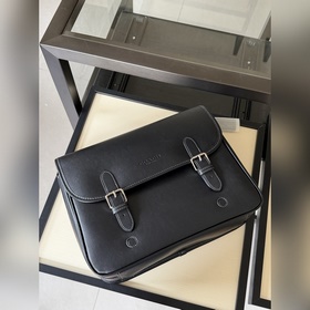 Коричневая сумка-мессенджер Coach в ко