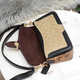 Новая универсальная сумка Coach из сер