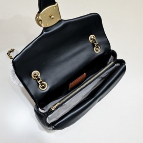 Коричневая сумка Coach в полной компле