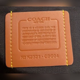 Топовая версия COACH в полной фирменно