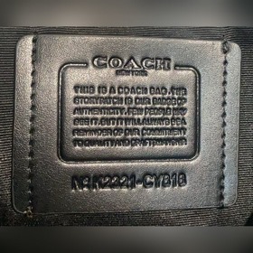 Последний выпуск COACH в полной фирмен
