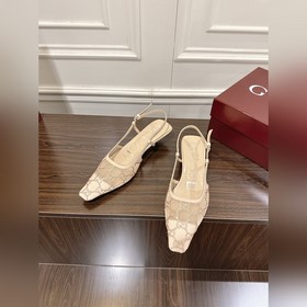 Сандалииз сетчатой ткани с кристаллам