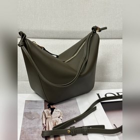 Оригинальная кожа  Loewe  Темно-хак