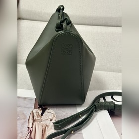 Оригинальная кожа  Loewe  зелёный ц