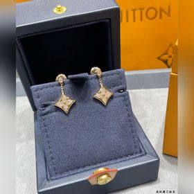 Серьги L1124 LV с полной инкрустацией 