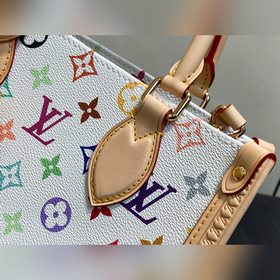 M27580 Бело-цветная сумка OnTheGo Smal