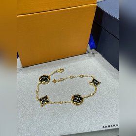 L1119 LV — большой браслет из черного 