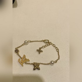 Браслет LV ICONIC TRESOR： золотой, с 