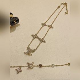 Браслет LV ICONIC TRESOR： золотой, с 