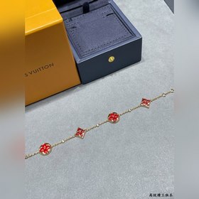 Браслет LV из розового золота с крупны