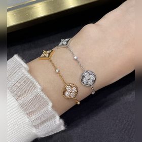 Браслет LV с четырьмя цветами, полност