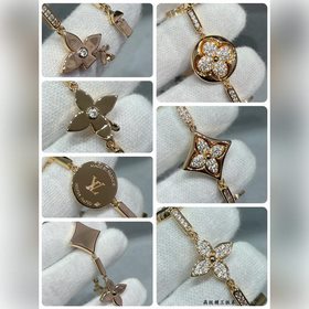 Браслет LV «Six Flowers» большого разм