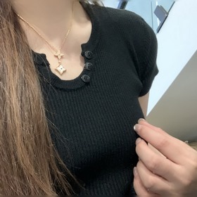 L0155 LV — ожерелье из белого перламут