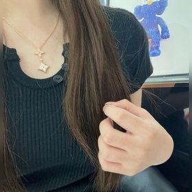 L0155 LV — ожерелье из белого перламут