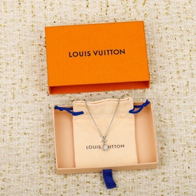 [Ожерелье LV Monogram с шариками] Прос