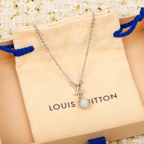 [Ожерелье LV Monogram с шариками] Прос