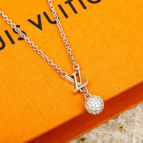 [Ожерелье LV Monogram с шариками] Прос