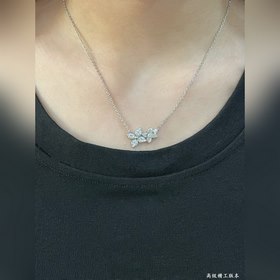 L0156 LV： Колье с двумя цветамиз позол