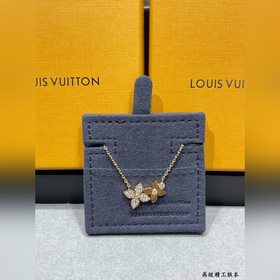 L0156 LV： Колье с двумя цветамиз позол