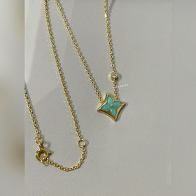 Новинка L1101： новое колье LV из камня