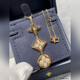 Ожерелье LV с мотивом «Три цветка» и б
