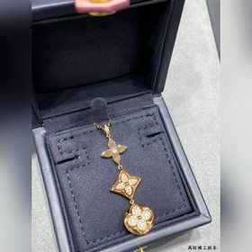 Ожерелье LV с мотивом «Три цветка» и б