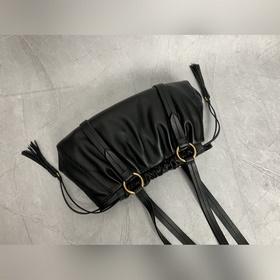 5BG306 (черный) — винтажная сумка-«пел