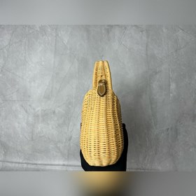 Плетеная сумка Miu в летнем стиле «пол