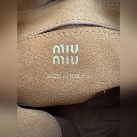 5BE097 Miu Сумочка через плечо из экс