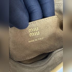 5BE097 Miu Сумочка через плечо из экс