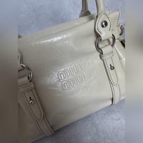 5BA327 (бежевый)Miu 26SS RIBBON Сумка 