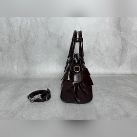 5BA327 (бордовый)Miu 26SS RIBBON Сумка