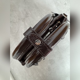 5BA327 (бордовый)Miu 26SS RIBBON Сумка