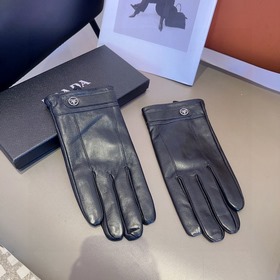 Новые мужские перчатки Prada из овечье