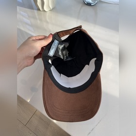 Бейсболка Prada из замши из коллекции