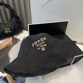 Новая соломенная шляпа Prada из рафии,