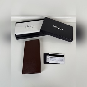 Мужской портфель PRADA с крестообразны