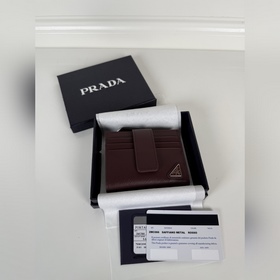 Новейший кошелек PRADA с треугольным л